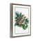 Stupell Industries Christmas Quail & Fir Floating Frame, design by Nancy Overton